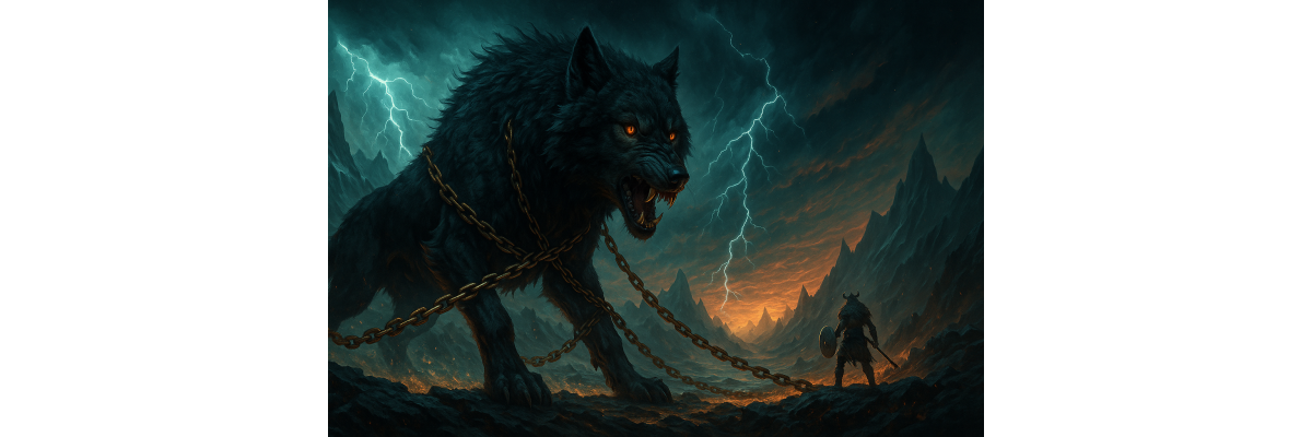 Fenrir – Der gefürchtete Wolf der nordischen Mythologie - Fenrir – Der Wolf aus der nordischen Mythologie und das Schicksal Ragnaröks