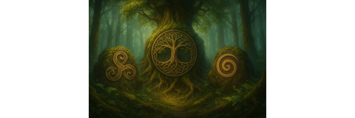 Die verborgene Sprache der Kelten – Triskele, Spirale und der Lebensbaum - Keltische Symbolik erklärt: Triskele, Spirale &amp; Lebensbaum