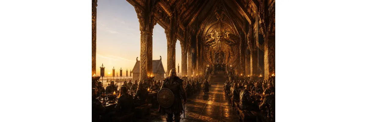 Valhalla – Die Halle Odins und das Schicksal der gefallenen Krieger - Valhalla: Die Halle Odins, Einherjer und Ragnarök erklärt