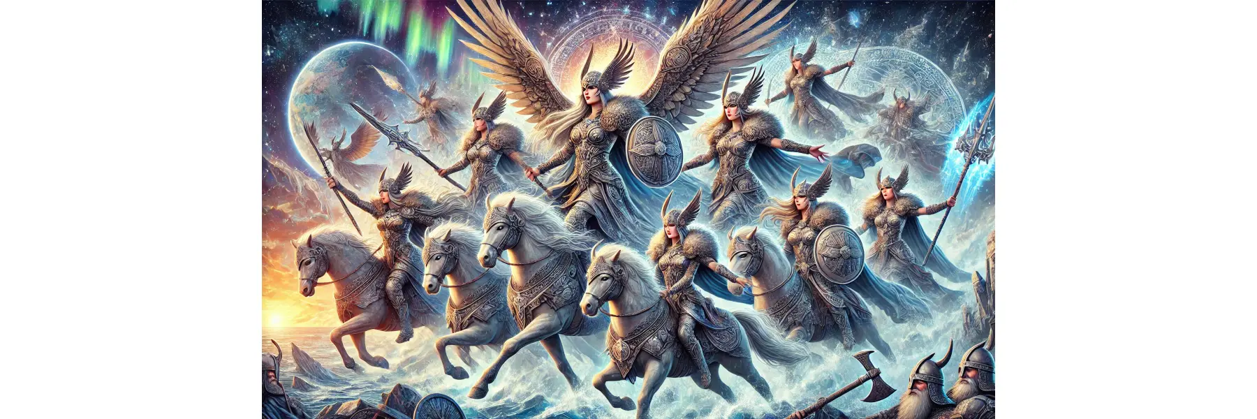 The Valkyries – Celestial Warriors and Guardians of Fate in Norse Myt
