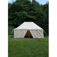 Ritterzelt Markward, 5 x 8 m, 425 gsm, natur