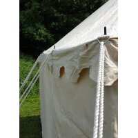 Ritterzelt Markward, 5 x 8 m, 425 gsm, natur