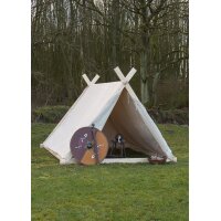 Wikingerzelt, 3 x 2.7 x 2 m, 350 gsm, naturfarben