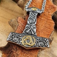 Thors Hammer Anhänger "ADALBERT" mit...