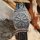 Wikinger Kunstleder Armband mit Helm of Awe aus Edelstahl 21 cm