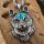Wolf Schmuck Anhänger "IDA" mit Halskette aus Edelstahl - 60 cm
