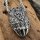 Bärenkralle Schmuck Anhänger "FRIEDRICH" mit Halskette aus Edelstahl - 60 cm