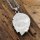 Wolfskopf Schmuck Halskette "LEIF" aus Edelstahl 60 cm