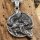 Ratatöskr Anhänger Halskette aus Edelstahl - 60 cm