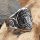 Yggdrasil Ring "BODILE" aus Edelstahl 66 (21,0) / 11 US