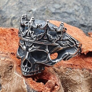 Draugr König Ring aus Edelstahl