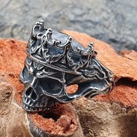 Draugr König Ring aus Edelstahl