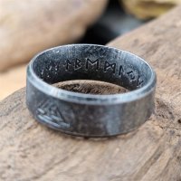 Nordischer Runen Ring "ASGARD" aus Edelstahl