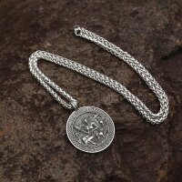 Norse Gods - Frigg Schmuckanhänger aus Edelstahl mit Kette - 60 cm