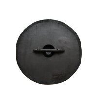 Viking Round Shield “KJARTAN” in Wood – Hand-Painted Celtic Cross and Knotwork