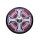 Viking Round Shield “KJARTAN” in Wood – Hand-Painted Celtic Cross and Knotwork