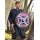 Viking Round Shield “KJARTAN” in Wood – Hand-Painted Celtic Cross and Knotwork
