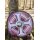 Viking Round Shield “KJARTAN” in Wood – Hand-Painted Celtic Cross and Knotwork