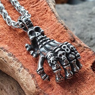 Draugr Schmuckanhänger "Bodil" mit Kette aus Edelstahl - 60 cm