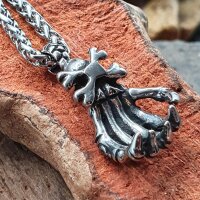 Draugr Schmuckanhänger "Bodil" mit Kette aus Edelstahl - 60 cm