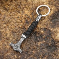 Paracord Schlüsselanhänger mit Thors Hammer aus...