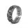 Geschwärzter Wikinger Ring "BALDUR" aus Edelstahl