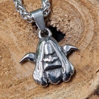 Odin Anhänger mit Hugin & Munin Halskette aus...