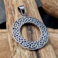 Keltische Knoten Schmuck Anhänger "VALA" aus 925 Sterling Silber