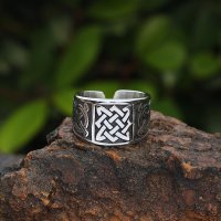 Keltische Knoten Ring "ANDO" aus Edelstahl