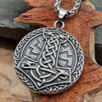 Thors Hammer Anhänger "ARV" Kette aus...