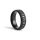 Futhark Runen Ring aus Edelstahl - Farbe Schwarz - 8 mm