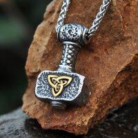 Thors Hammer Anhänger/Kette "BOLVARN"...
