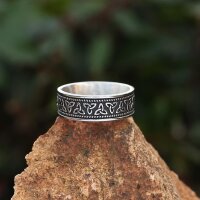 Triqueta Ring "HOD" aus Edelstahl
