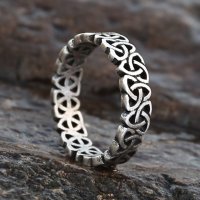 Triqueta Ring "MIMIR" aus Edelstahl
