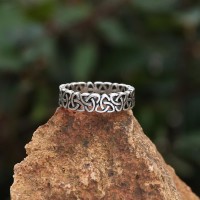 Triqueta Ring "MIMIR" aus Edelstahl