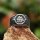 Runvaldr – Stainless Steel Ring with Valknut and Norse Ornamentation