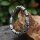 "Runenwacht" Armband aus Kunstleder & Edelstahl – Nordisches Design | 10 mm | 55 g