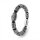 "Runenwacht" Armband aus Kunstleder & Edelstahl – Nordisches Design | 10 mm | 55 g