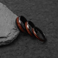 Yggdrasil – Ring des Weltenbaums aus Wolfram (6mm)