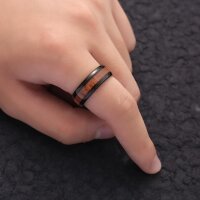 Yggdrasil – Ring des Weltenbaums aus Wolfram (6mm)