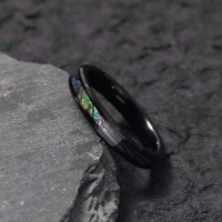 Aurora – Licht der Nordlande (Wolframring 4mm)