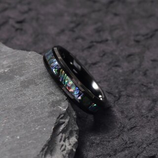 Aurora – Light of the Northern Lands (Tungsten Ring 6mm)