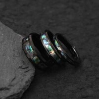 Aurora – Light of the Northern Lands (Tungsten Ring 6mm)