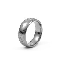 Runic Path – Voice of the Ancestors (Silver Tungsten Ring)