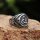 Triquetra – Der Knoten des Lebens (Edelstahlring)