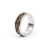 Asgard – Der goldene Pfad (Edelstahlring)