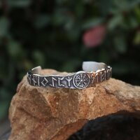 Vegvísir – The Norse Compass (Stainless...