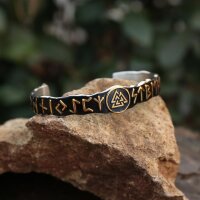 Valknut – Odin’s Symbol of Power (Black-Gold)