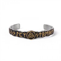 Valknut – Odins Zeichen der Macht (Schwarz-Gold)