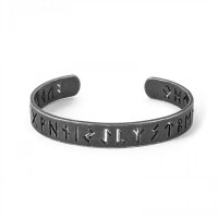 Runic Band – Symbols of Power (Stainless Steel)